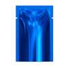 QQ Studio® Glossy Mylar Foil Open Fill Bags (Basic Printing) - True Blue