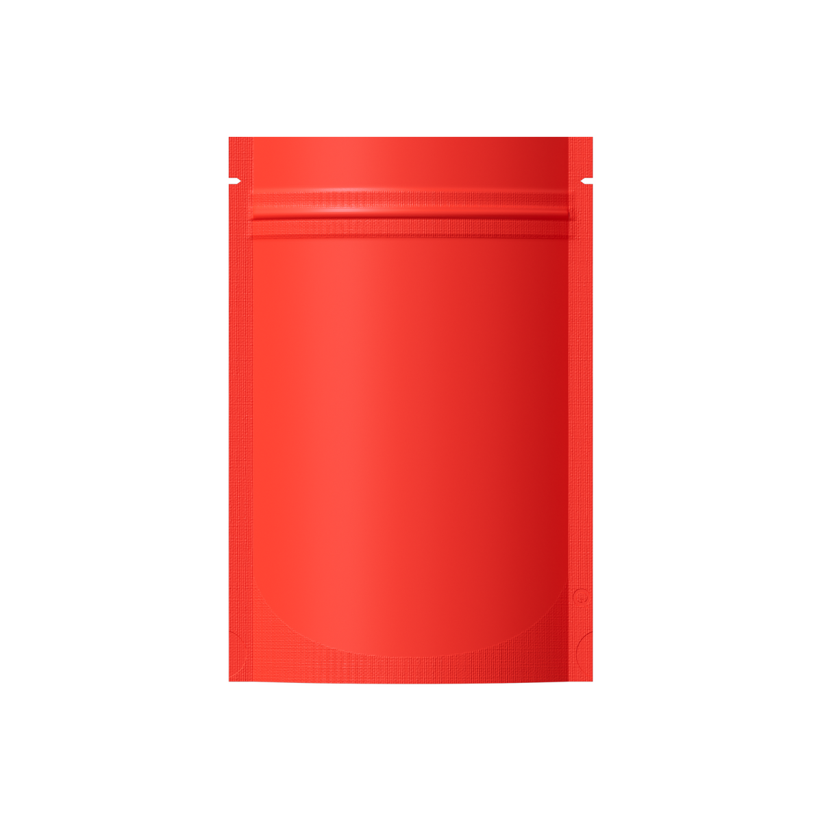 Customizable Matte Metalized Foil Stand Up Packaging Bags With Zipper Seal (Basic Printing)