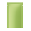 QQ Studio® Matte Mylar Foil Open Fill Bags (Full Customization) - Pastel Green