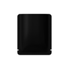 QQ Studio® Matte Aluminum Open Bottom SlickSeal™ Packaging Bag (Basic Printing) - Dahlia Black