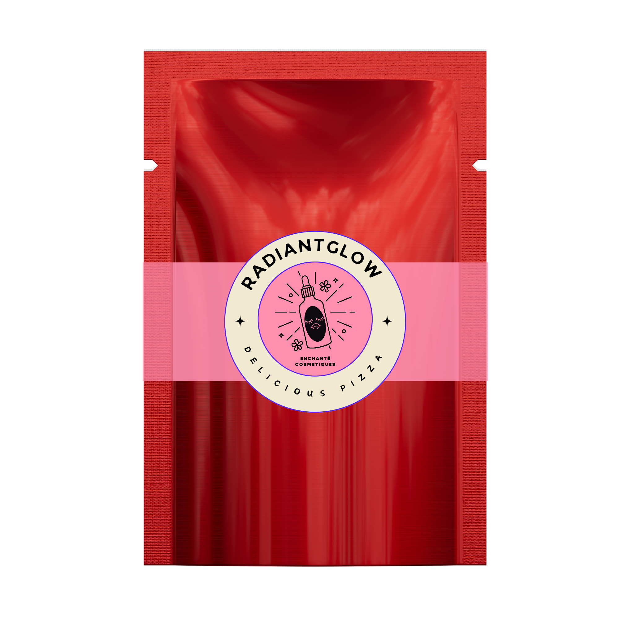 Customizable Glossy Mylar Foil Open Top Bags (Full Customization)