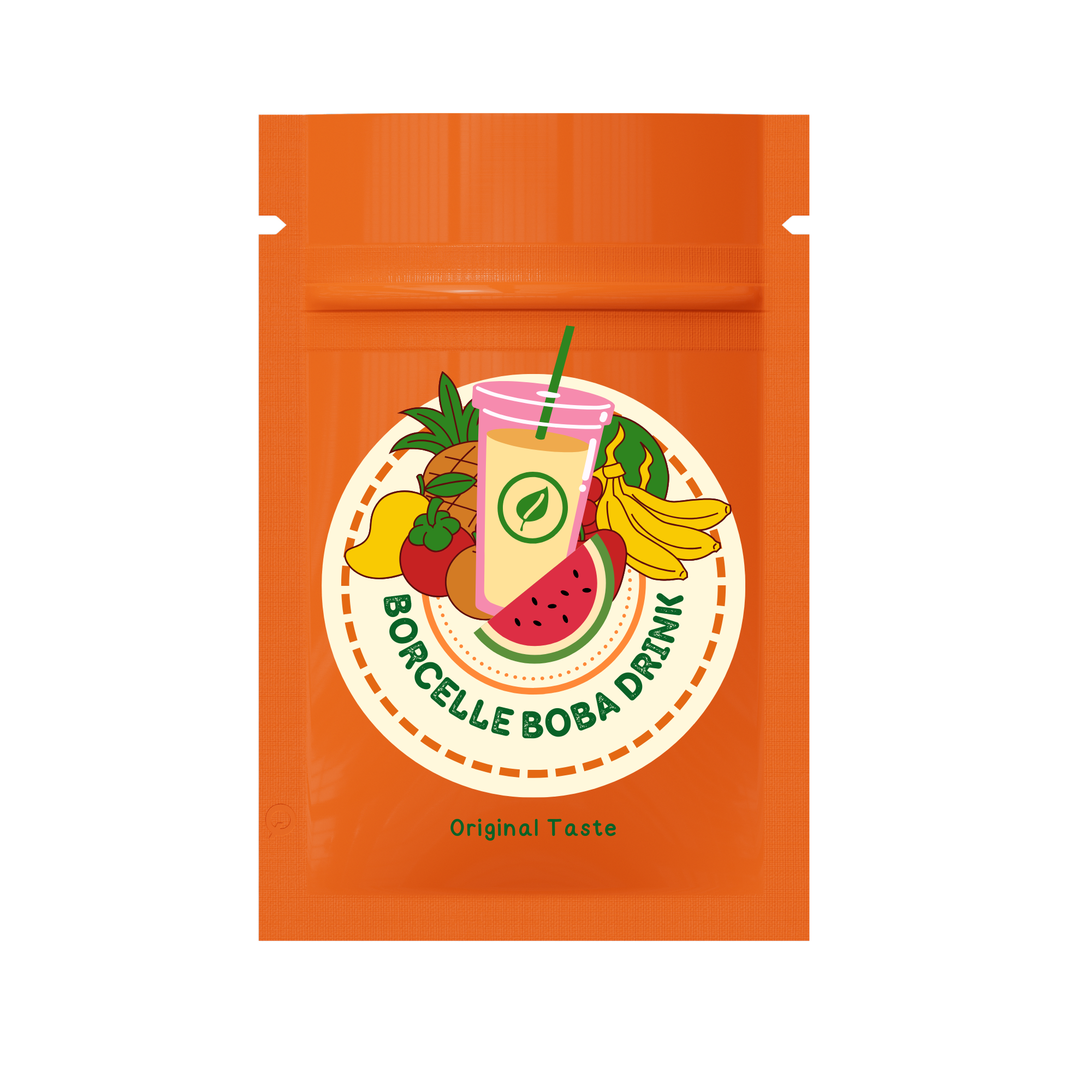 Customizable Glossy Double Sided Metallic Mylar Flat Zipper Seal Bags (Full Customization)