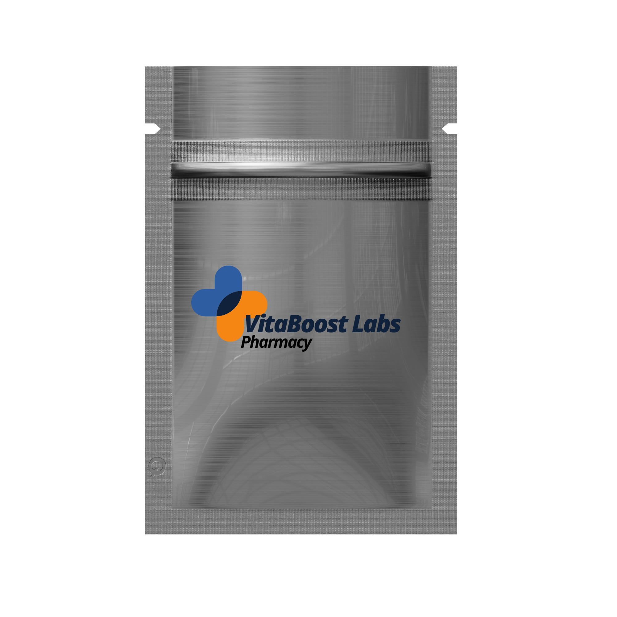 Customizable Glossy Double Sided Metallic Mylar Flat Zipper Seal Bags (Full Customization)