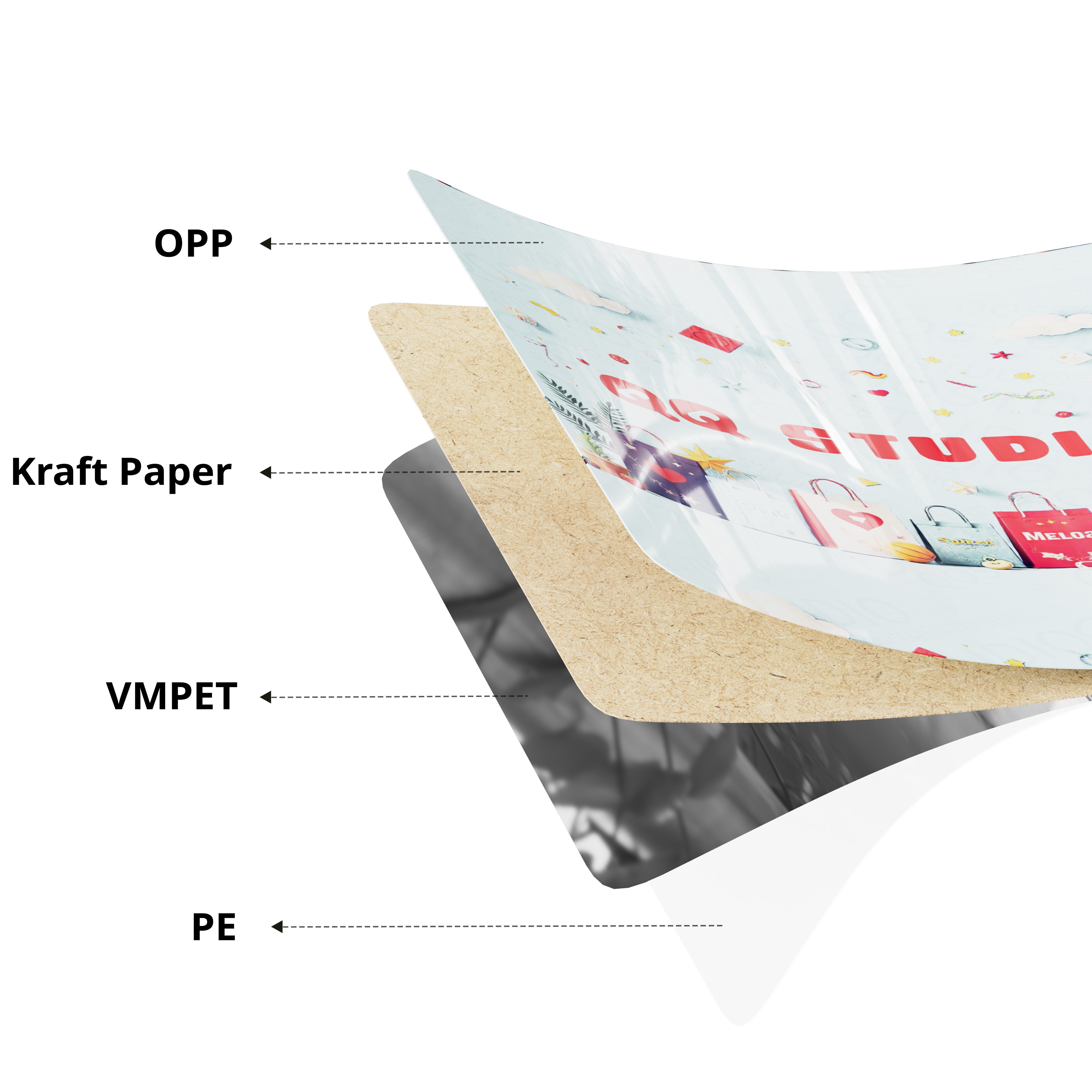 Stand-Up Ziplock Side Gusset Bag (Design Your Own)