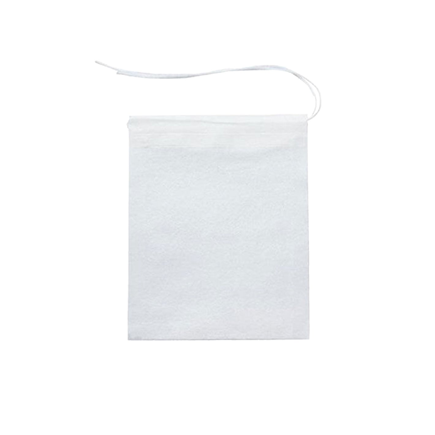 White Non-Woven Filter Drawstring Bags