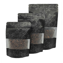 Matte Waxed Leaf Black Aluminum Stand Strong® Bags