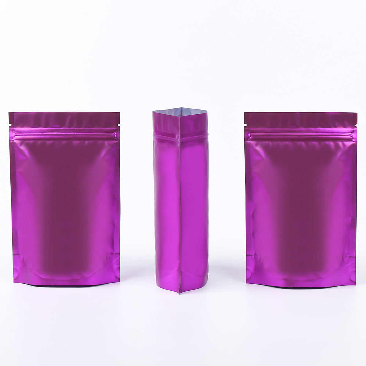Matte Amythest Purple Mylar Stand Strong® Bags