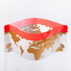 Atlas Clear Window Map Designed Stand Strong® Bags