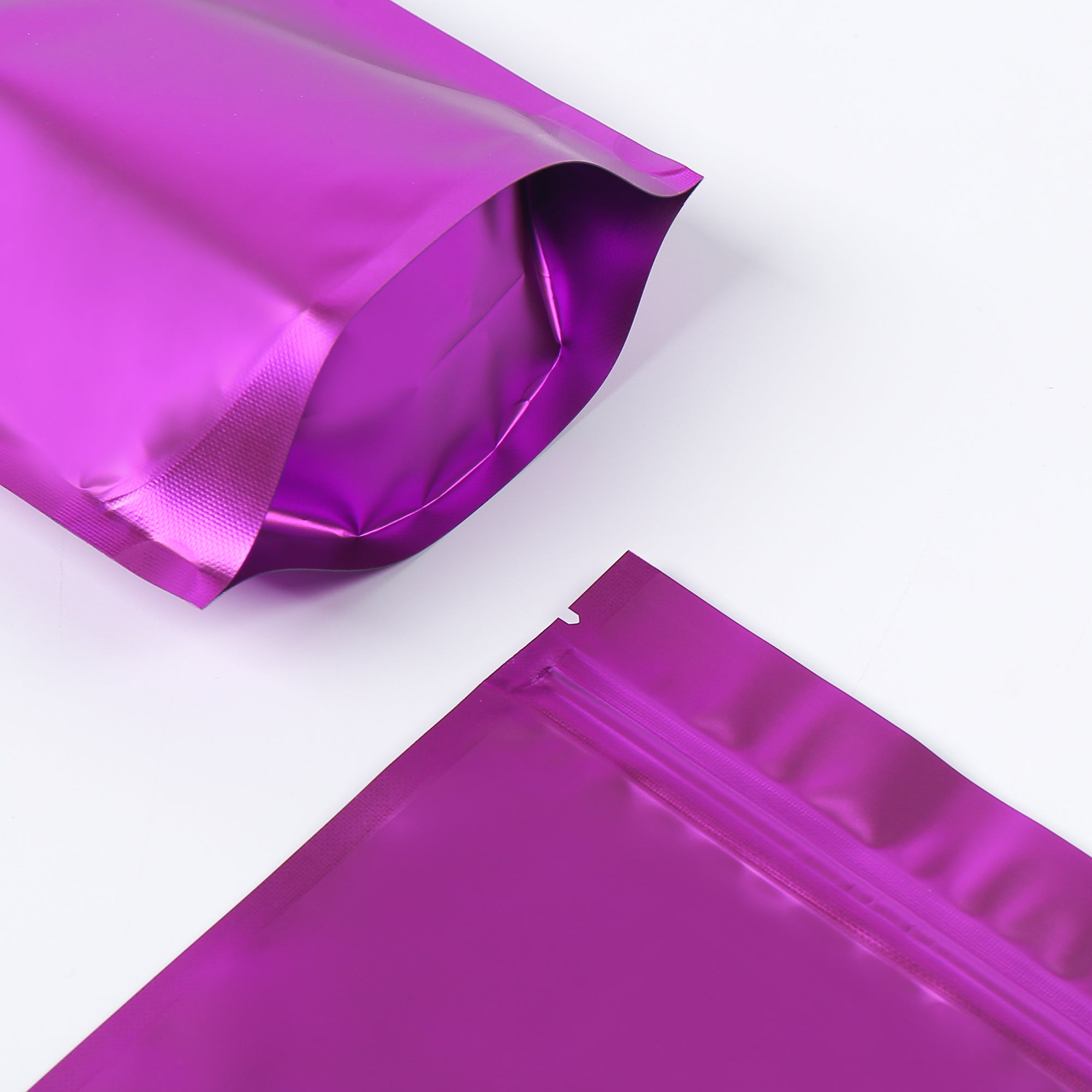 Matte Amythest Purple Mylar Stand Strong® Bags