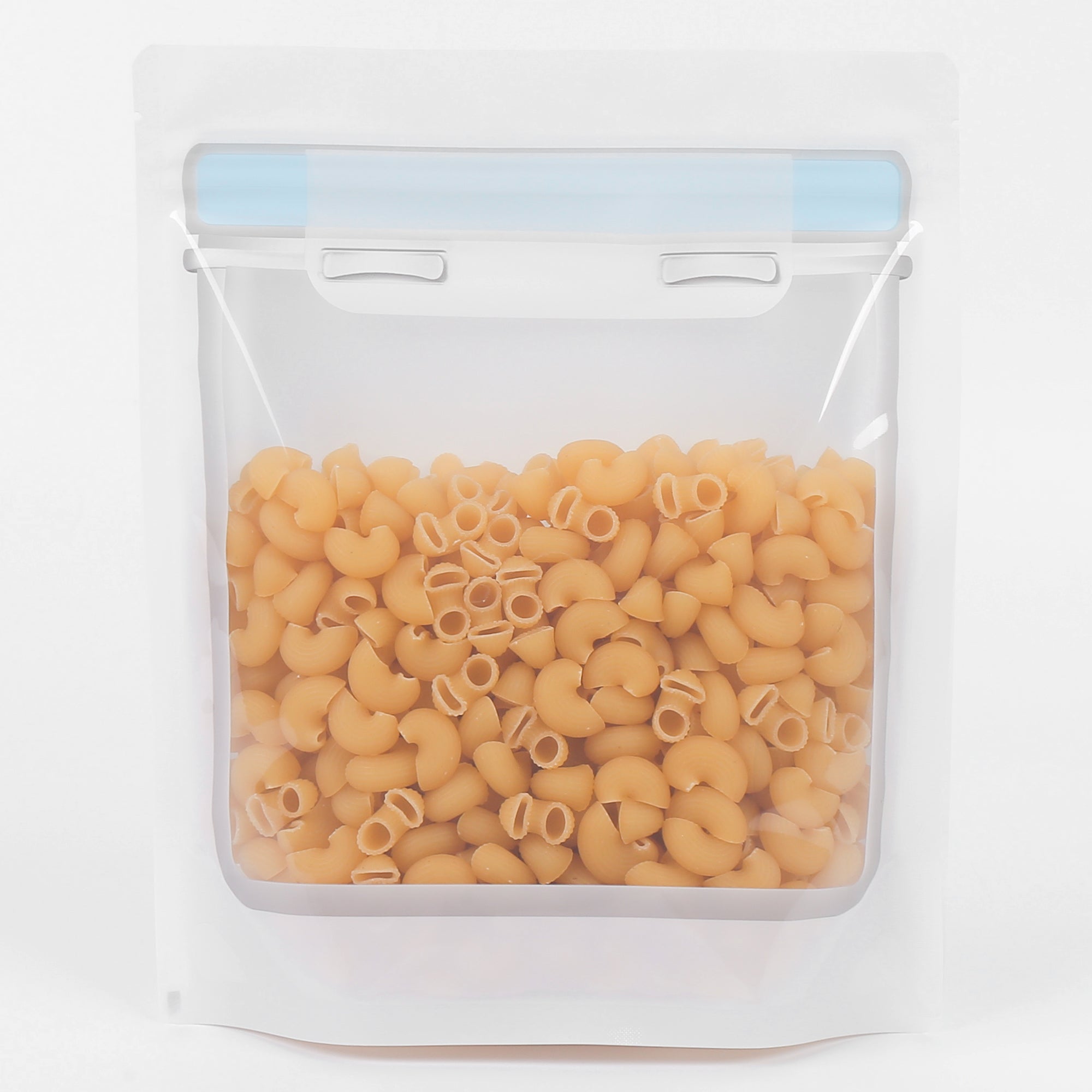 Glossy Candid Blue Storage Container Shaped Stand Strong® Bags
