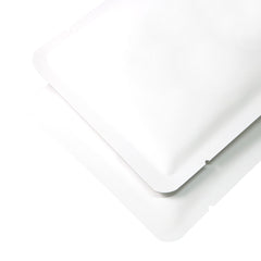 Matte Snowdrop White Aluminum Open Bottom SlickSeal™ Packaging Bag