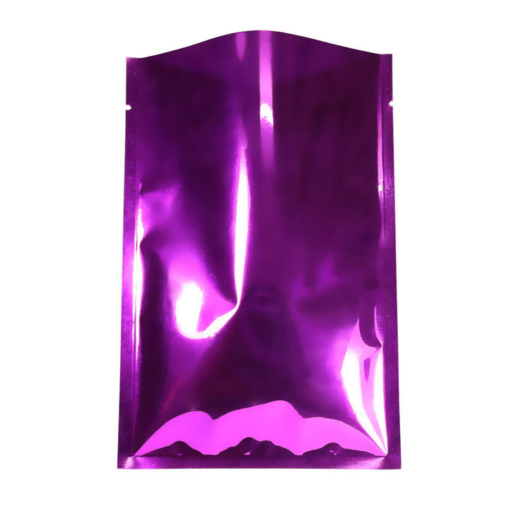 QQ Studio® Glossy Alexandrite Purple Mylar Foil Open Fill Bags