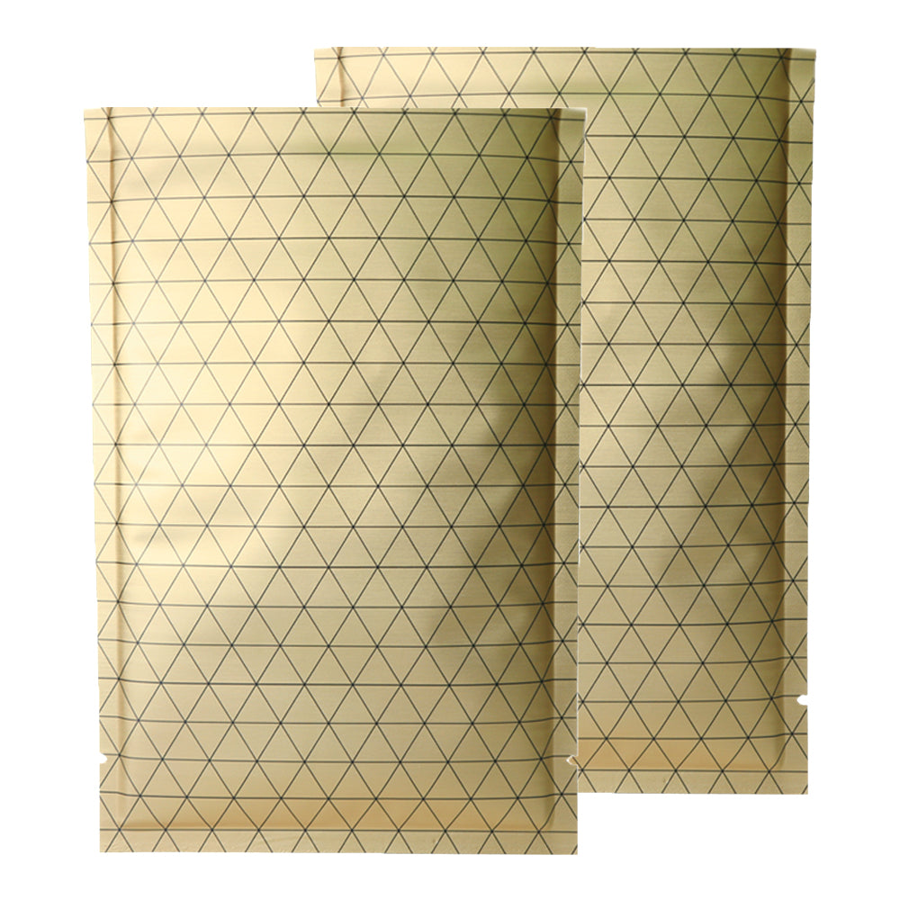 Golden Ratio Prism Design Aluminum Foil Open Top Bags