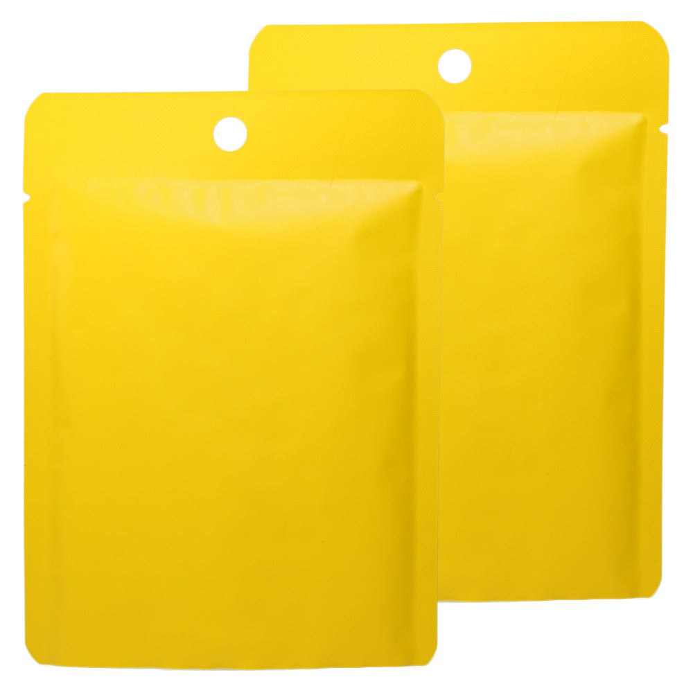 Matte Bottom Fill Aluminum Bags with Round Hang Hole