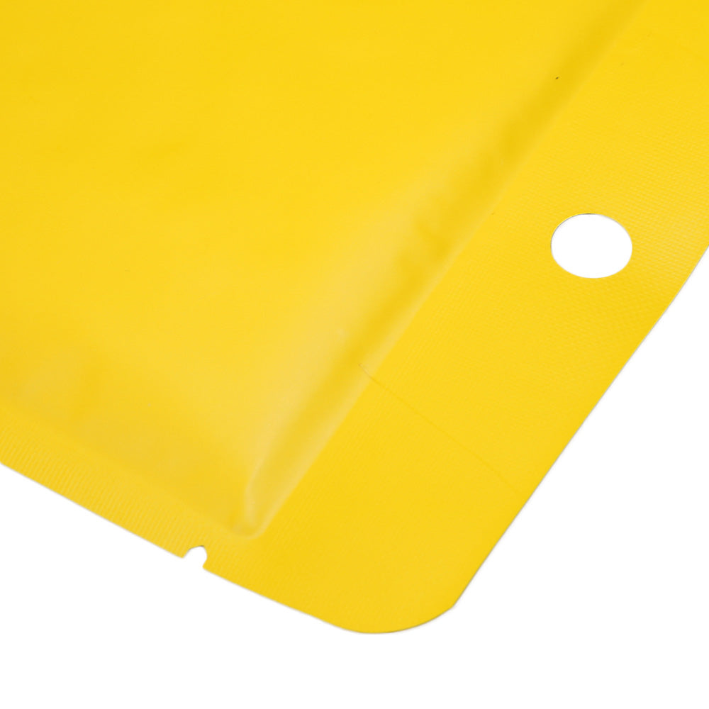 Matte Bottom Fill Aluminum Bags with Round Hang Hole
