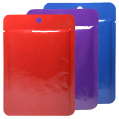 Glossy Bottom Fill Aluminum Bags with Round Hang Hole