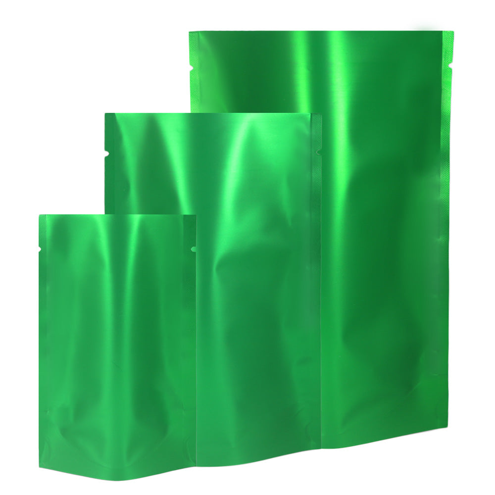 Double-Sided Matte Mylar Open Top Heat Sealable Stand-Up Bag