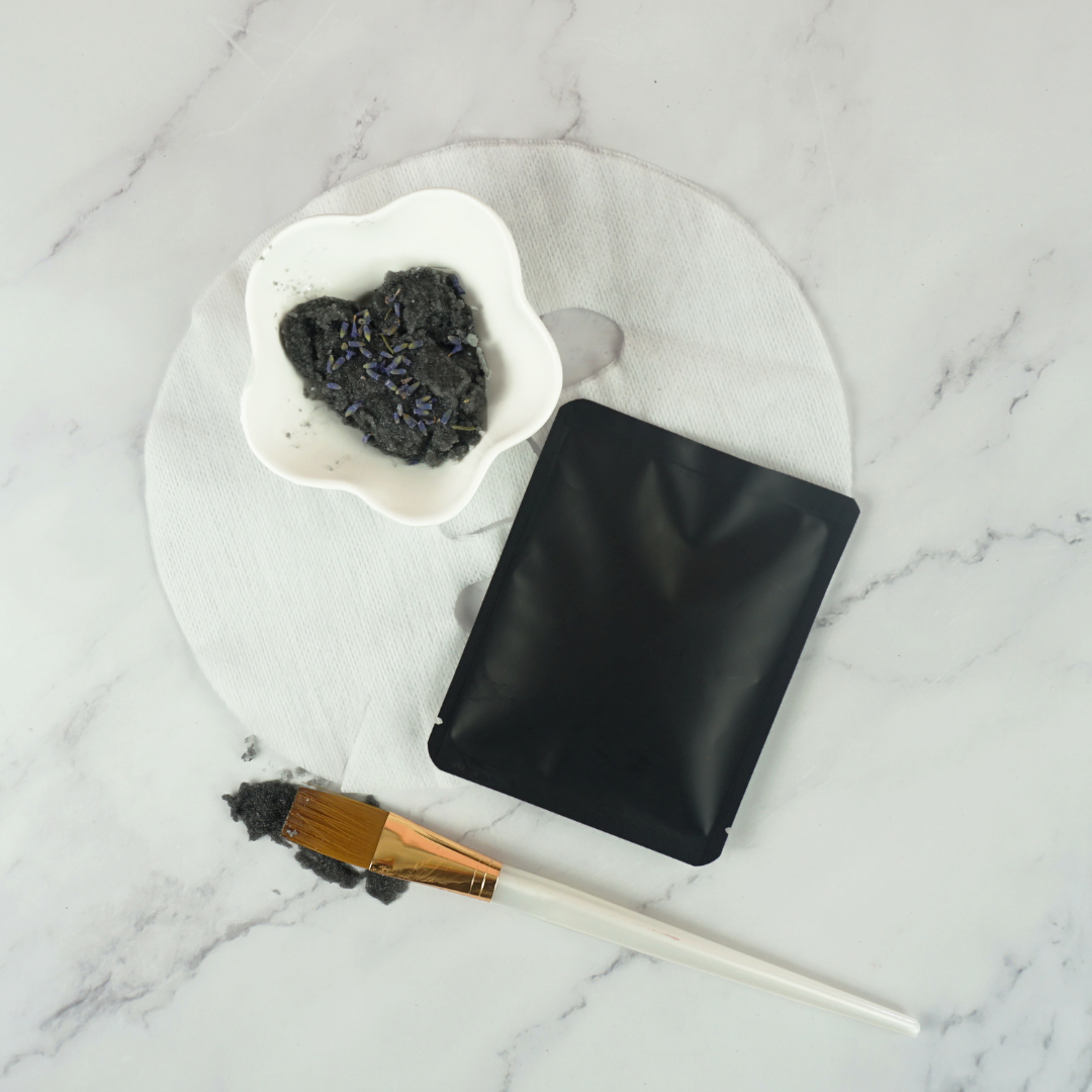 Matte Dahlia Black Aluminum Open Bottom SlickSeal™ Packaging Bag