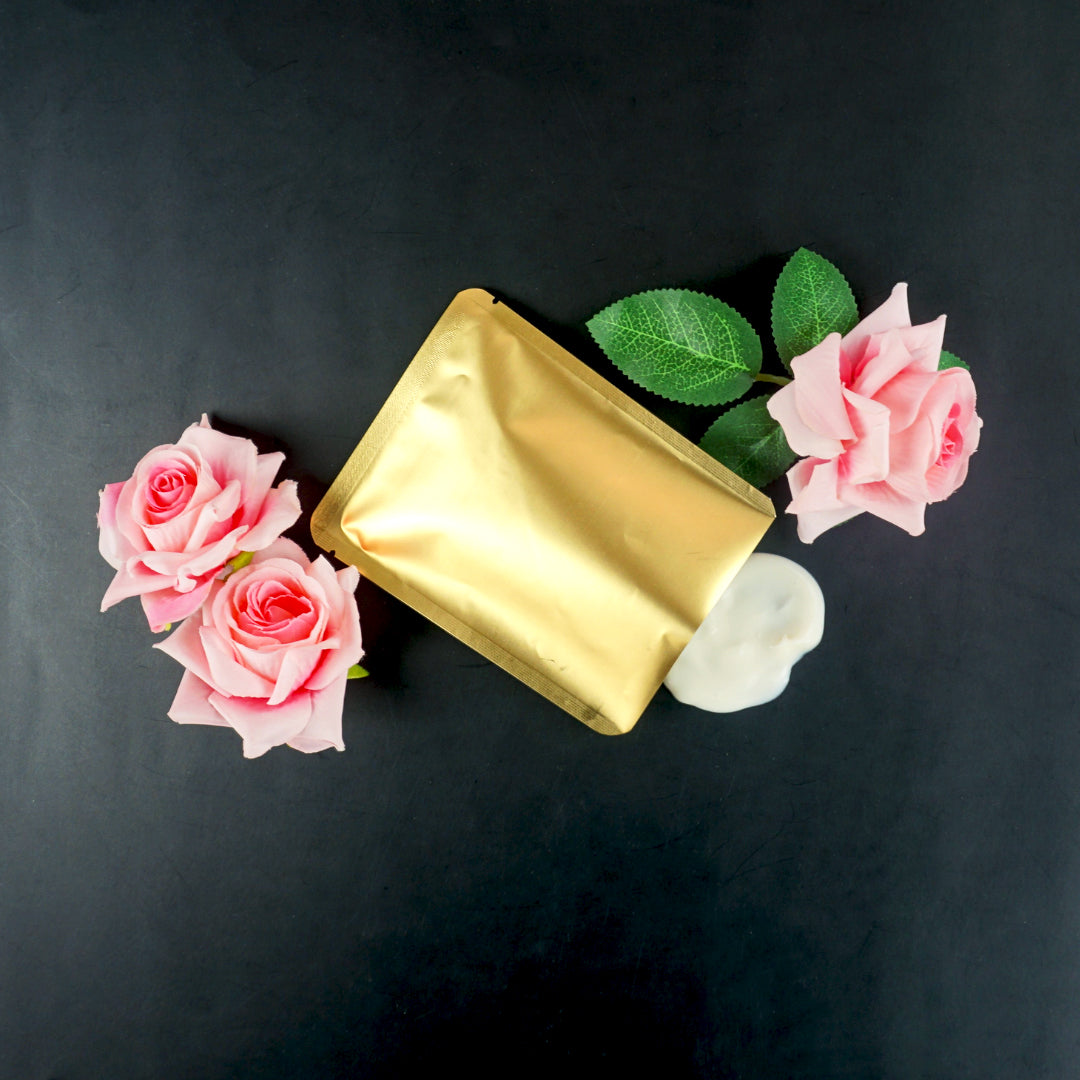 Matte Mari Gold Aluminum Open Bottom SlickSeal™ Packaging Bag