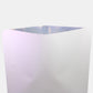 Matte Snowy White Aluminum Open Fill Square Bag
