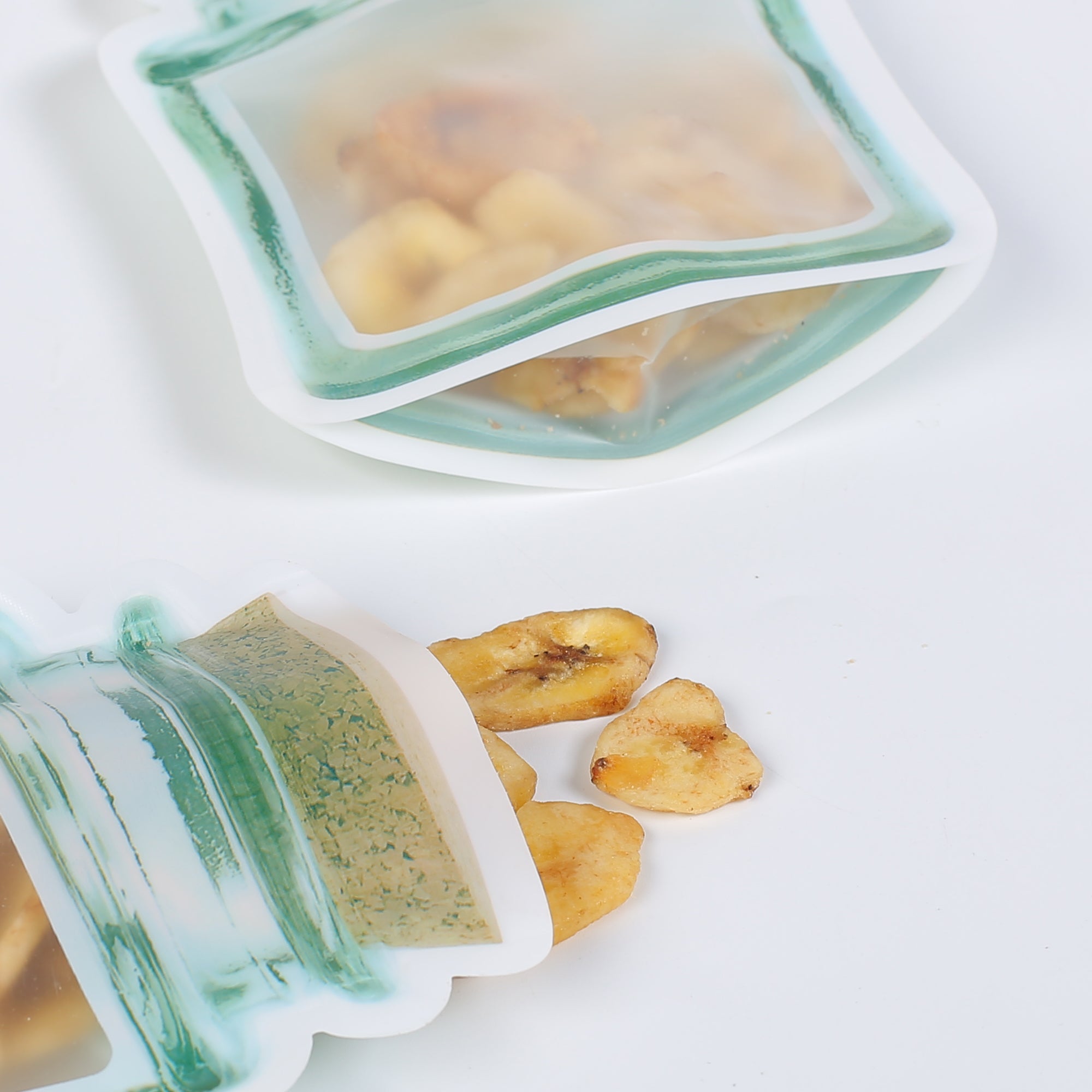 Translucent Glass Bottle Shaped Corky Brown Polyethylene Stand Strong® Bags