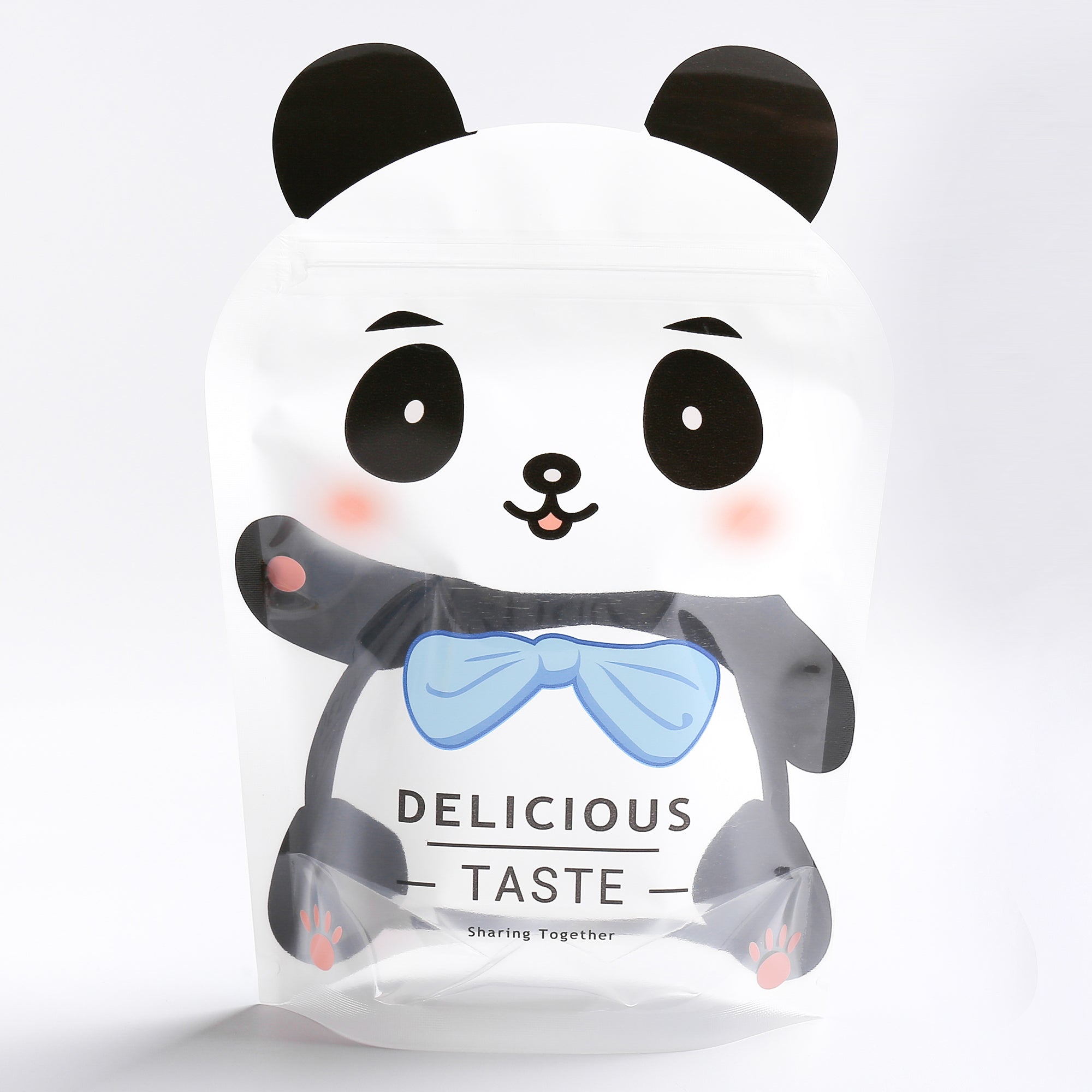 Animal Shaped Stand Strong® Stand Up Packaging Bags with Animal Print Window