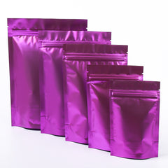Matte Amythest Purple Mylar Stand Strong® Bags
