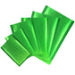 Glamorous Green Shimmery Textured Metallized Foil Open Top Bags