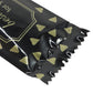 QQ Studio® Glossy Printed Triangle Design Plastic Open Fill Pillow Bag