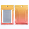 QQ Studio® Matte Gradient QuickQlick® Bags with Translucent Window and Hang Hole - Jasper Orange