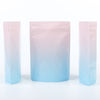 QQ Studio® Glossy Double-Sided Cotton Candy Pink Two-Tone Ombre Gradient Mylar Stand QuickQlick™ Bags - Cotton Candy Pink