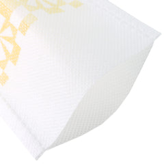 Crafty Orange Geometric Design Non-Woven Open Top Bags