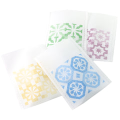 Geometric Design Non-Woven Open Top Bags