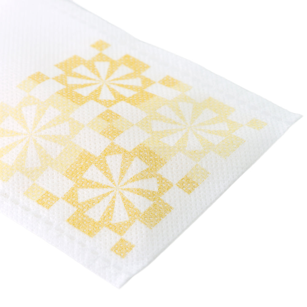 Geometric Design Non-Woven Open Top Bags