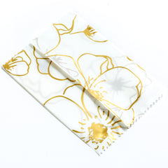 Magnolia White Designed Heat Seal Wrapper Bag