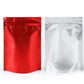 QQ Studio® Single Side Matte Color Metallic Mylar StandStrong™ Coffee Valve Bags