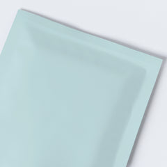 Matte Vintage Blue Aluminum Foil Open Fill Bags
