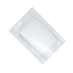 Whipped Cream White Matte Plastic SlickSeal™ Bags with Frosted Window