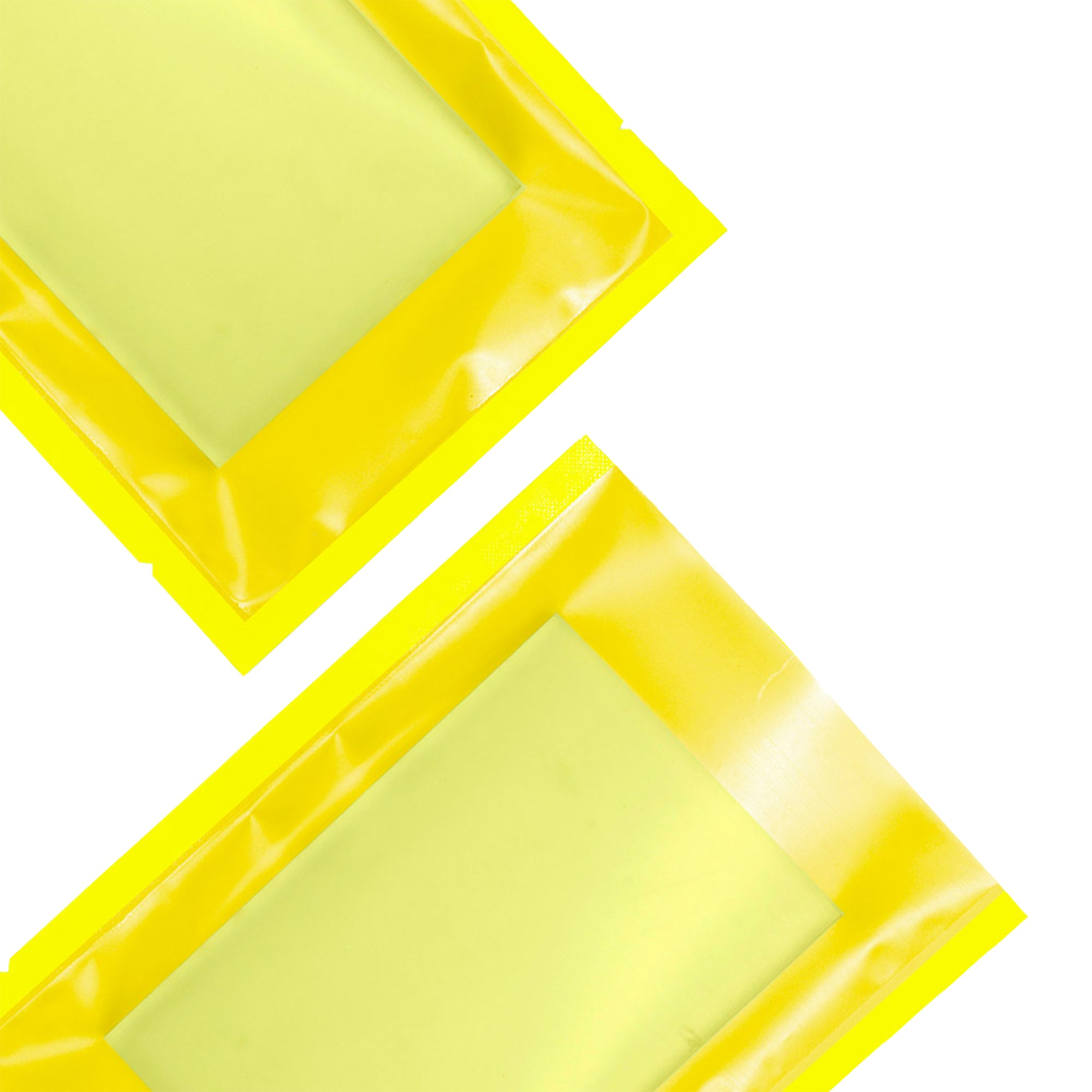 Graham Cracker Gold Matte Plastic SlickSeal™ Bags with Frosted Window