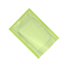 Garden Salad Green Matte Plastic SlickSeal™ Bags with Frosted Window