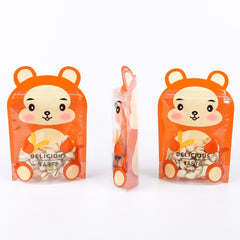 Monkey Brown Stand Strong® Bags with Animal Print Window