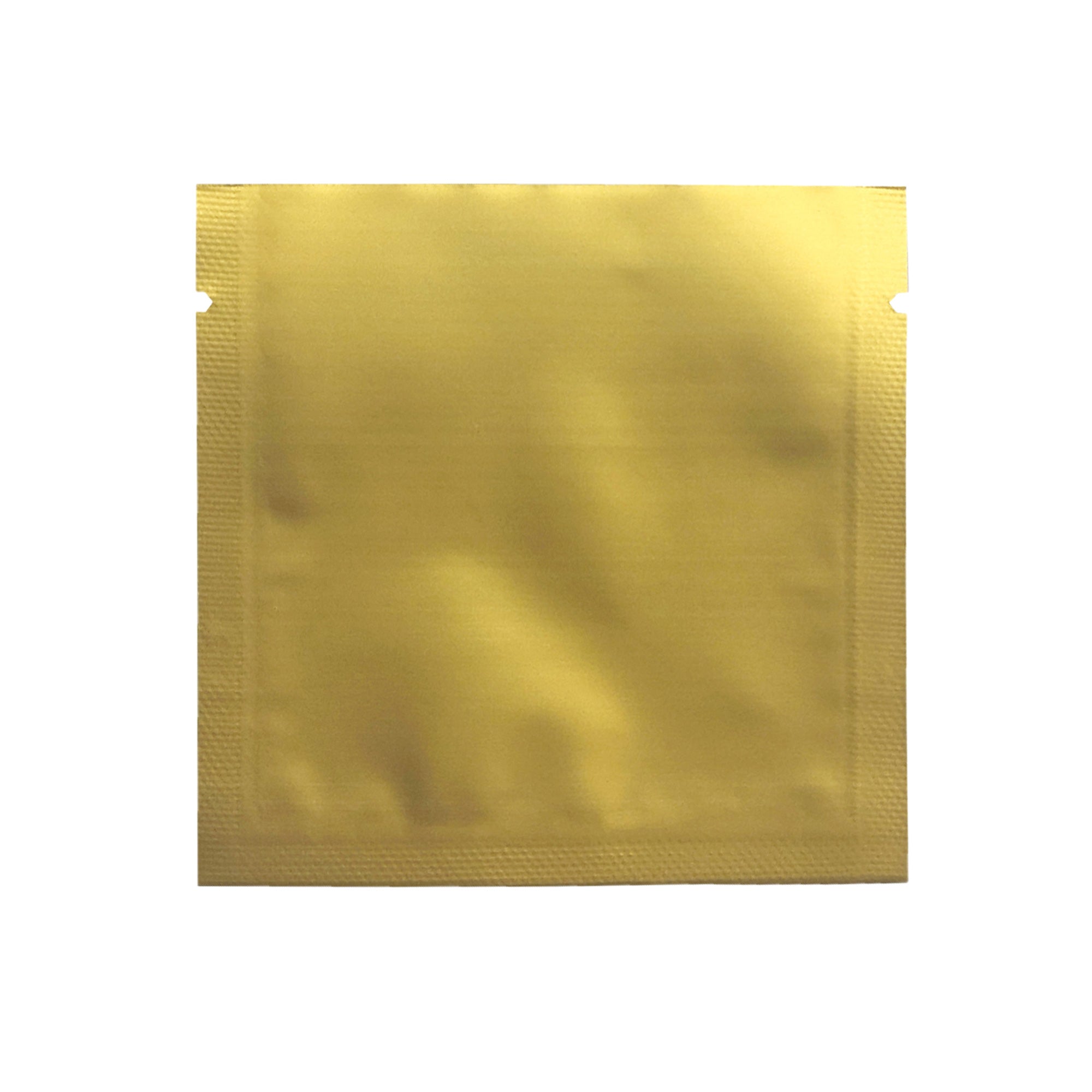 Matte Acapulco Gold Aluminum Foil Open Fill Bags
