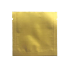 Matte Acapulco Gold Aluminum Foil Open Fill Bags