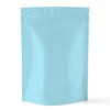 Matte Songbird Blue Mylar Foil Stand Strong® Coffee Valve Bags - Songbird Blue