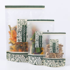 Doodle Design Misty Translucent Windowed Stand Strong® Bags