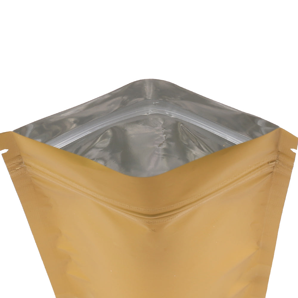 100 Flat Double-Sided Matte White Mylar QuickQlick™ Zip Bags In Variety - Foto 10