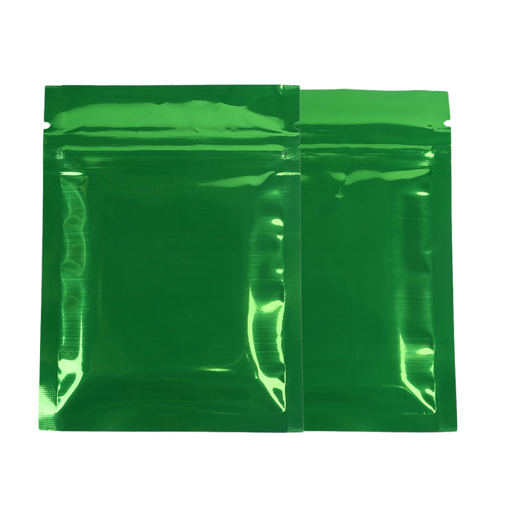QQ Studio® Glossy Forest Green Metallic Mylar Flat QuickQlick™ Bags