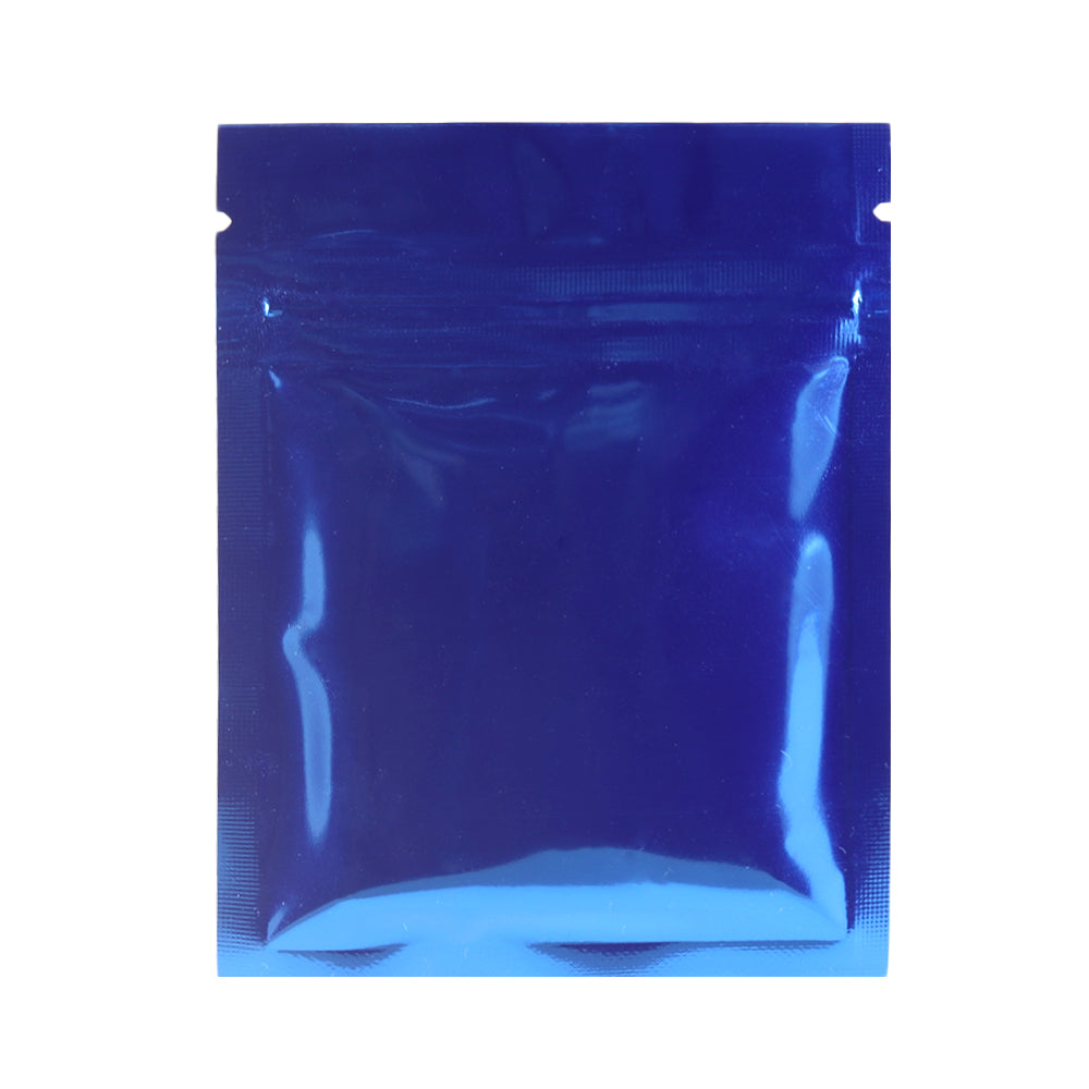 QQ Studio® Glossy ­Lapis Lazuli Blue Metallic Mylar Flat QuickQlick® Bags