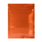 Glossy Sunset Orange Metallic Mylar Flat QuickQlick® Bags