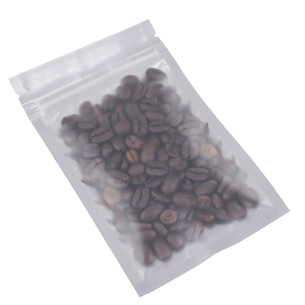 Matte Half Steel Silver Metallic Mylar Flat QuickQlick® Bags